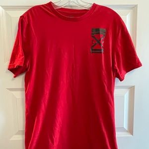 Express Red and Black shirt